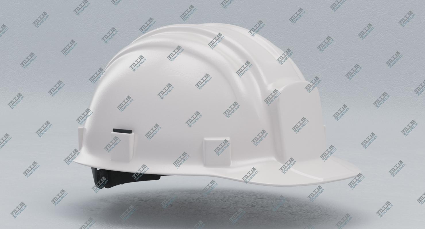 images/goods_img/20210313/Hard Hat - Construction Safety Helmet - White 3D model/3.jpg